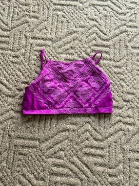No Boundaries Hot Pink Stretch Bralette